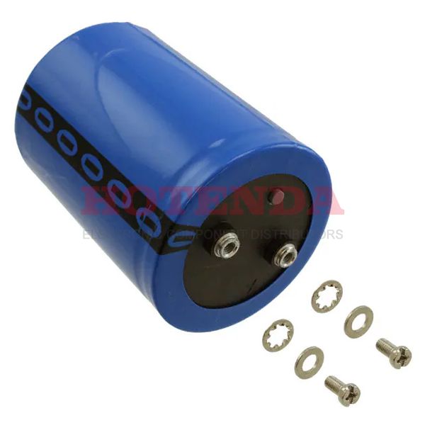 MAL210186105E3 - Cap Aluminum 1F 25V 20% (90 X 220mm) Stud Mount Aluminum Cylindrical Can 0.005 Ohm 46600mA 15000 hr 85C Bulk