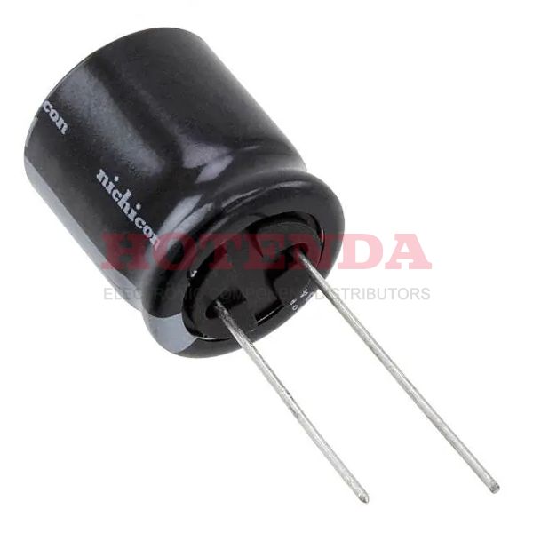 URS2A101MHD - URS 100μF Capacitor ±20% Bulk Through Hole 370mA 0.492Dia 12.50mm -40°C~85°C Polar 5mm Radial, Can