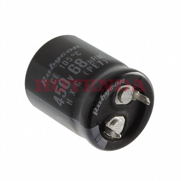 450HXG68MEFCSN20X25 - CAP ALUM 68UF 20% 450V SNAP