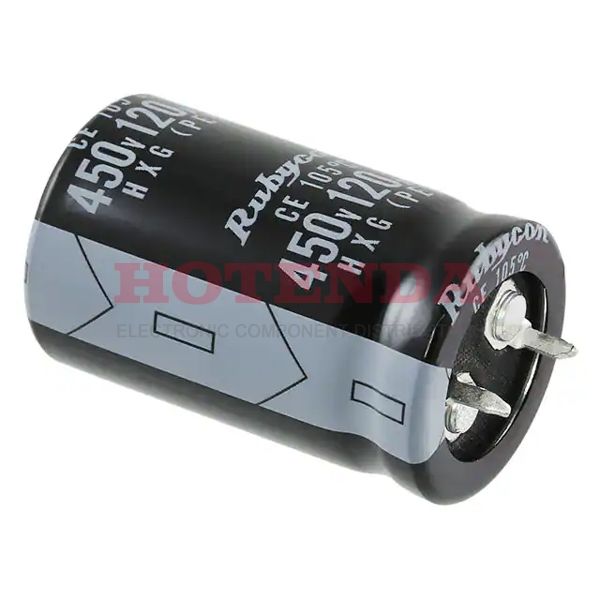450HXG120MEFCSN22X35 - CAP ALUM 120UF 20% 450V SNAP