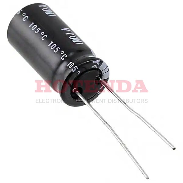 UVY0J332MPD - UVY 3300μF Capacitor ±20% Bulk Through Hole 840mA 0.394Dia 10.00mm -55°C~105°C Polar 5mm Radial, Can