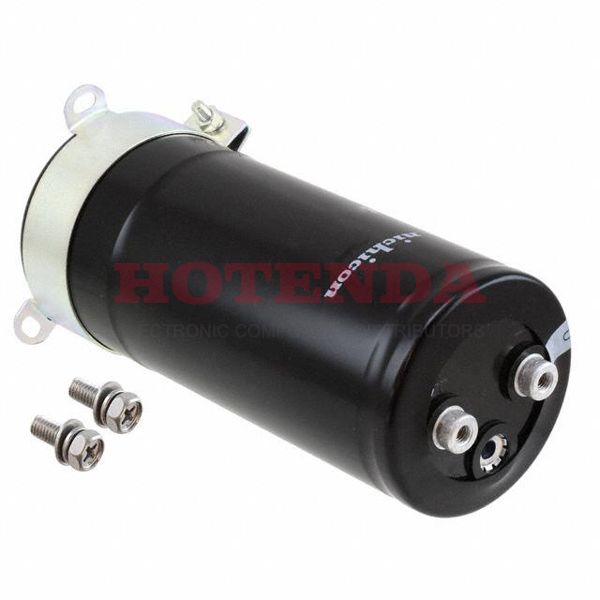 LNX2W332MSEG - LNX 3300μF Capacitor ±20% Bulk Chassis Mount 10A 2.500Dia 63.50mm -25°C~85°C Polar 28.6004mm Radial, Can - Screw Terminals