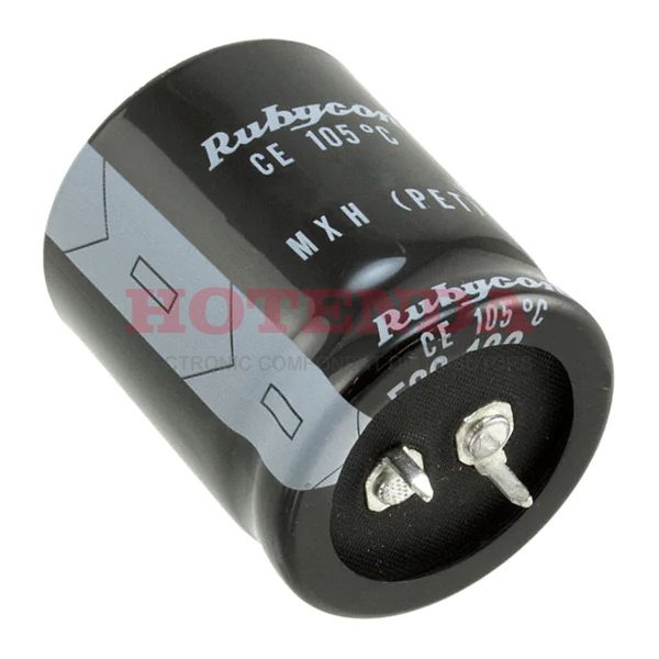 500MXH330MEFCSN35X40 - MXH 330μF Capacitor ±20% Bulk Through Hole 1.64A 1.378Dia 35.00mm -25°C~105°C Polar 10.0076mm Radial, Can - Snap-In