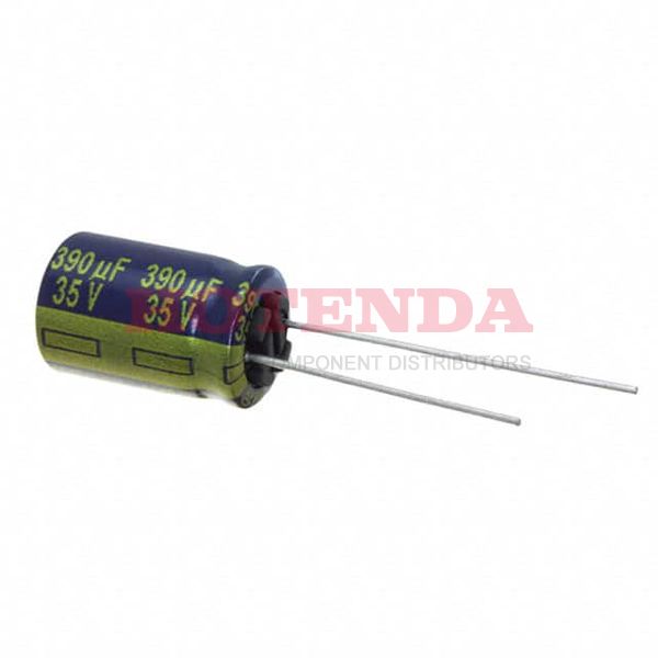 EEU-FK1V391 - AL LYTIC, RADIAL, 35VDC, 390UF