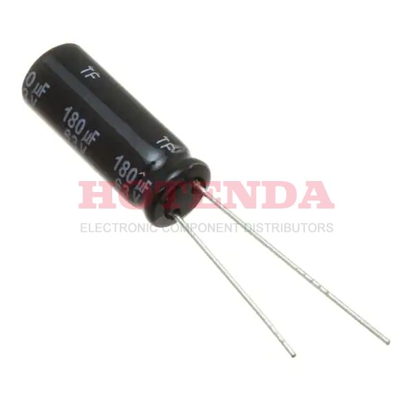 EEU-FS1J181L - CAP ALUM 180UF 20% 63V THRU HOLE