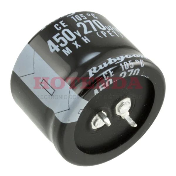 450VXG220MEFC35X25 - VXG 220μF Capacitor ±20% Bulk Through Hole 1.378Dia 35.00mm -25°C~105°C Polar Radial, Can - Snap-In