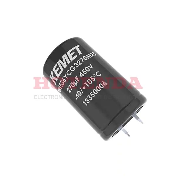 PEH536YDG3330M3 - PEH536 330 uF Capacitor 20% Bulk Through Hole 1.7 A 1.378 Dia (35.00mm) -40°C ~ 105°C Polar Radial, Can - Snap-In - 3 Lead
