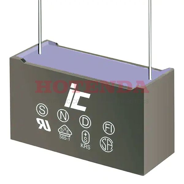 MPX154K305E - MPX 0.15μF Film Capacitor ±10% Radial PC Pins 305V-AC Polypropylene (PP), Metallized