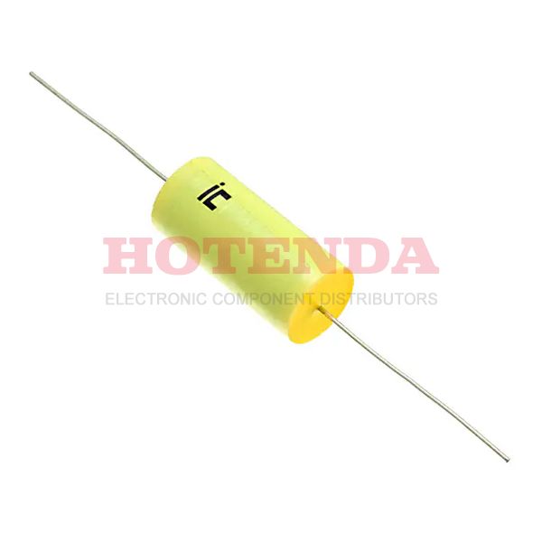 335MPW250K - MPW 3.3μF Film Capacitor ±10% Axial PC Pins 250V-DC 200V-AC Polypropylene (PP), Metallized PCB, Through Hole