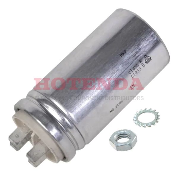 C878AF25100AA0J - C87 10μF Film Capacitor ±5% Radial, Can Quick Connect - 0.250 (6.3mm) 470V-AC Polypropylene (PP), Metallized