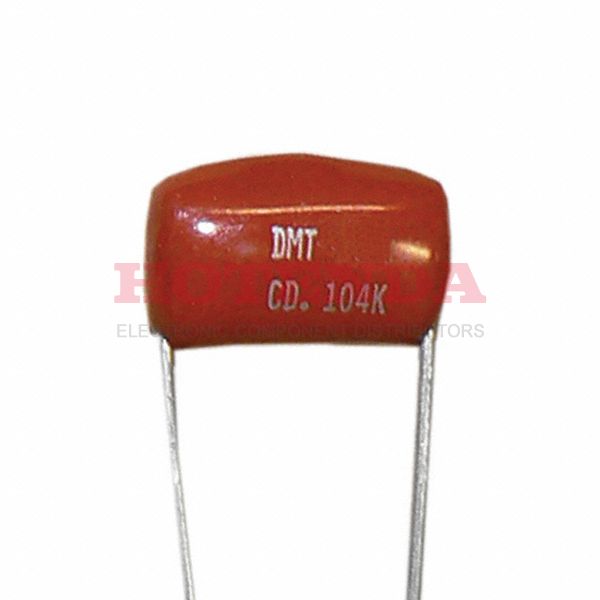 DMT6D1K - DMT 1000pF Film Capacitor ±10% Radial PC Pins 630V-DC 250V-AC Polyester, Metallized Through Hole