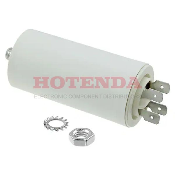 C276CC34500AA0J - C276 5μF Film Capacitor ±5% Radial, Can Quick Connect - 0.250 (6.3mm) 470V-DC 470V-AC Polypropylene (PP) Snap in