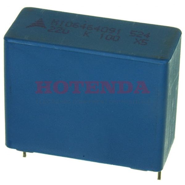 B32524R6225M000 - B32524 2.2μF Film Capacitor ±20% Radial PC Pins 400V-DC 200V-AC Polyester, Polyethylene Terephthalate (PET), Metallized - Stacked