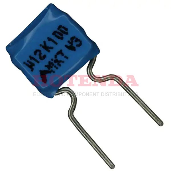 B32559C1124K000 - B32559 0.12μF Film Capacitor ±10% Radial PC Pins 100V-DC 63V-AC Polyester, Polyethylene Terephthalate (PET) - Stacked Through Hole