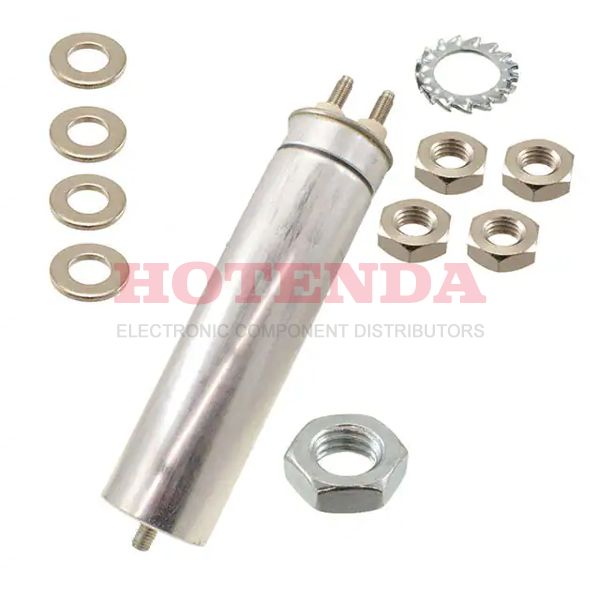 C44PKGR6200RASJ - C44P-R 200μF Film Capacitor ±5% Radial, Can Threaded, Male 1000V 1kV-DC 440V-AC Polypropylene (PP), Metallized