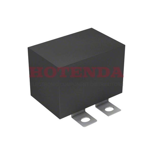 SCD205K162A3Z25-F - SCD 2μF Film Capacitor ±10% Rectangular Box Screw Terminals 1.6kV-DC 630V-AC Polypropylene (PP), Metallized Chassis Mount
