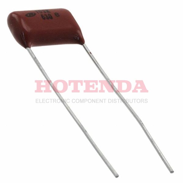 QXK2J103KTP - QXK 10000pF Film Capacitor ±10% Radial PC Pins 630V-DC 250V-AC Polyester, Metallized PCB, Radial, Through Hole