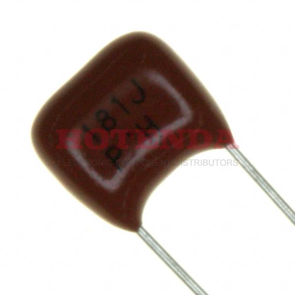 ECQ-P1H181JZ - ECQ-P(Z) 180pF Film Capacitor ±5% Radial PC Pins 50V-DC Polypropylene (PP)