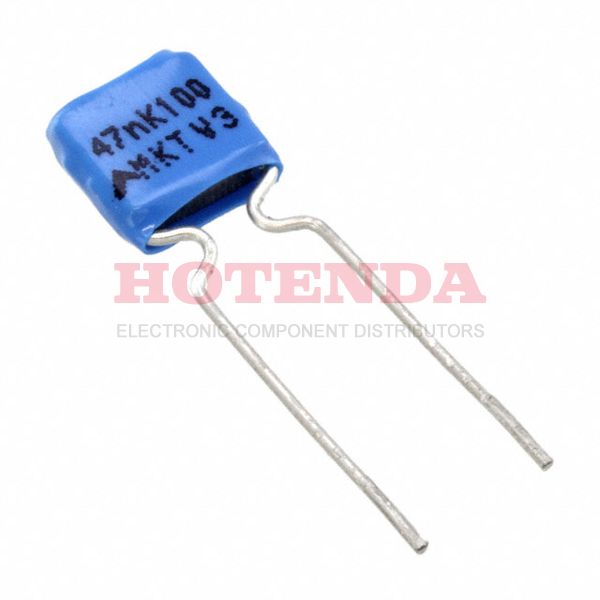 B32559C1473K289 - B32559 0.047μF Film Capacitor ±10% Radial PC Pins 100V-DC 63V-AC Polyester, Polyethylene Terephthalate (PET) - Stacked