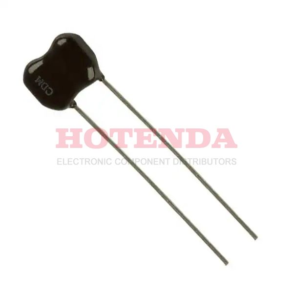 CD15FC621JO3 - CD15 Series 620pF Mica Capacitor ±5% Bulk -55°C~125°C Through Hole 70 ppm/°C 2 Terminations Radial