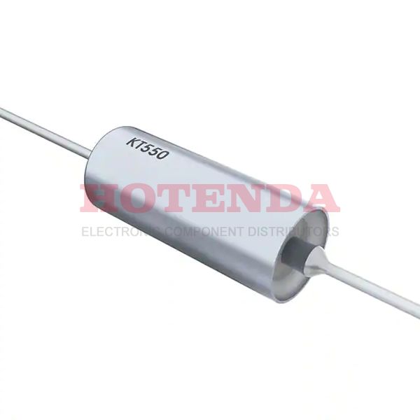 T550B256K100TH4252 - Hermetically Sealed T550 25μF Capacitor 100V 1 (Unlimited) ±10% Axial Through Hole General Purpose -55°C~105°C Tape &amp; Reel (TR)