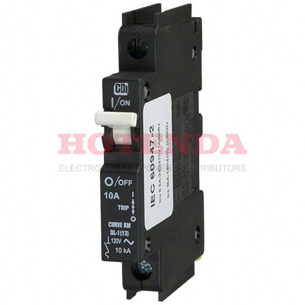 C10A1P-489 - CIR BRKR MAG-HYDR 10A 240VAC