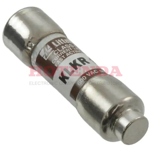 KLKR.125T - FUSE CRTRDGE 125MA 600VAC/300VDC