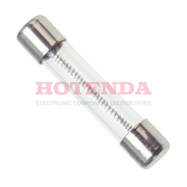 0313.800MXP - LITTELFUSE 0313.800MXP Cartridge Fuse, 800 mA, 250 V, 6.3mm x 32mm, 1/4" x 1-1/4", 35 A