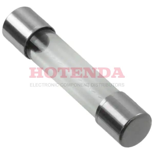 0AGC002.VP - FUSE GLASS 2A 32VAC/VDC 5 PK CRD