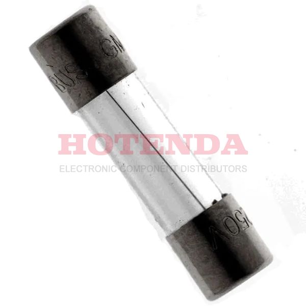 GMA-500-R - FUSE .5A 250V FAST GLASS UL CSA