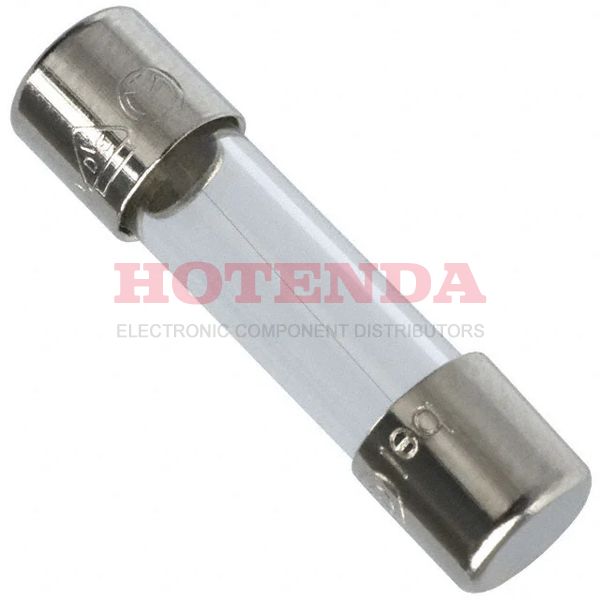 5SF 630-R - FUSE GLASS 630MA 250VAC 5X20MM