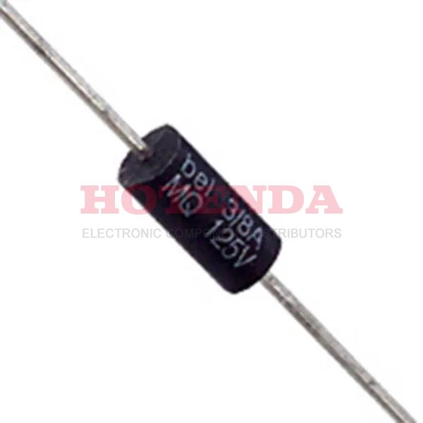 MQ 1 - FUSE BRD MNT 1A 125VAC/VDC AXIAL