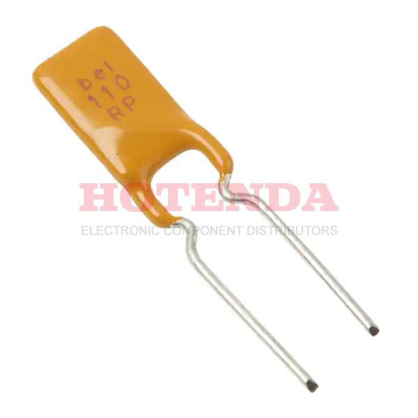 0ZRP0110FF2B - RADIAL PTC RESETTABLE FUSE, 1.1A