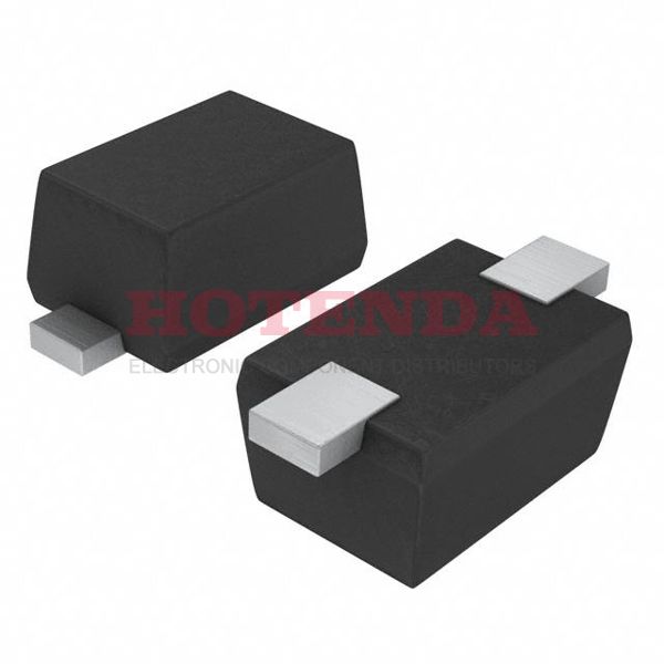 EDZVFHT2R3.6B - ZENER DIODE 100Ohm ±3.4% 3.6V 10μA @ 1V 150°C TJ 150mW 2 Terminations SC-79, SOD-523