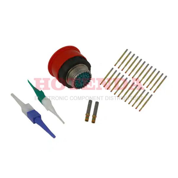 AL06FD15-ACS(IP) - Plug, Female Sockets Composite Free Hanging (In-Line) 26 Positions Crimp Gold Electroless Nickel Bulk N (Normal) Threaded