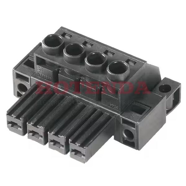 1929650000 - TERM BLOCK PLUG 4POS STR 7.62MM
