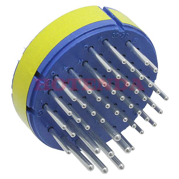 97-36-7P - Insert, Male Pins47 PositionsSolder CupSilverBulkN (Normal)