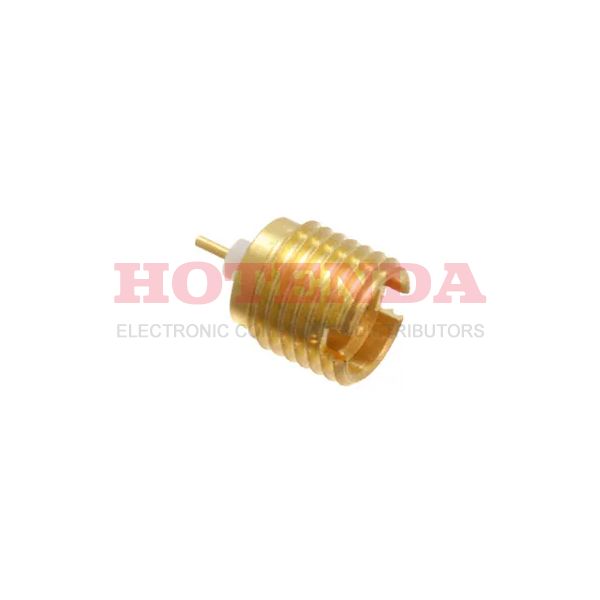 SMP-MSSB-CSB - Jack, Male Pin Threaded 50Ohm Bulk SMP, HD Solder 1 Port Polytetrafluoroethylene (PTFE) -55°C~165°C