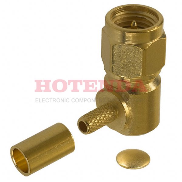 142-0404-101 - Plug, Male Pin Threaded 50Ohm Bulk SMA Solder 1 Port Polytetrafluoroethylene (PTFE) -65°C~165°C