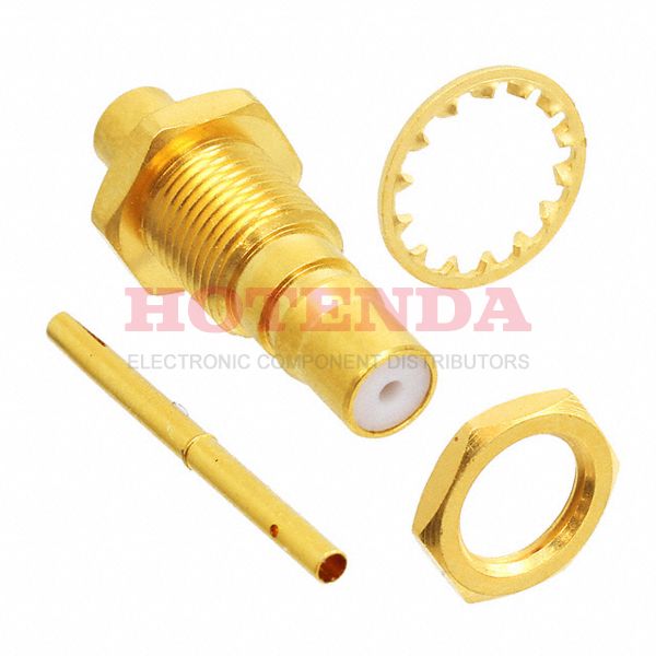 1408349-1 - Jack, Female Socket Snap-On 50Ohm Bulk QMA Solder 1 Port Polytetrafluoroethylene (PTFE) -40°C~80°C