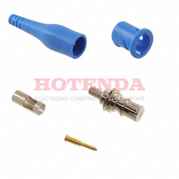 73104-6 - Plug, Male Pin Bayonet Lock 50Ohm Bulk BNC Solder 1 Port Polypropylene (PP) 5°C~40°C
