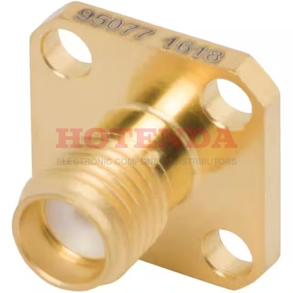 M39012/82B3001 - Jack, Female Socket Threaded 50Ohm Bulk SMA Solder 1 Port Polytetrafluoroethylene (PTFE) -65°C~165°C