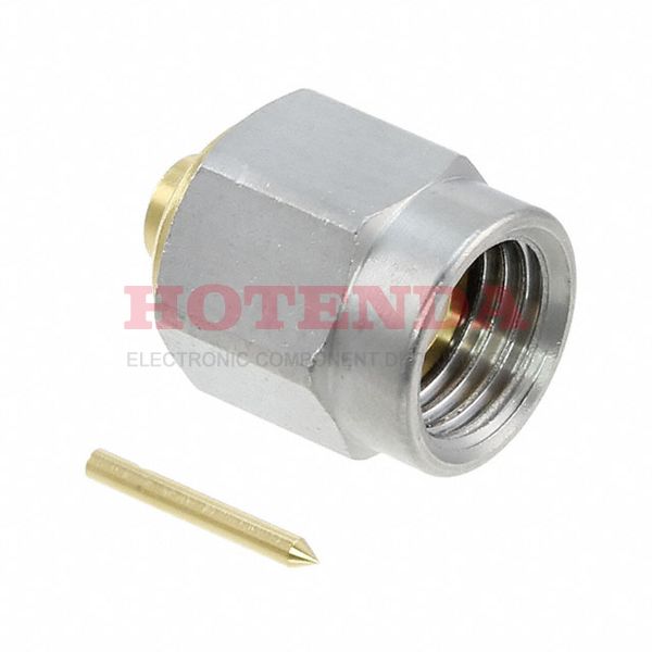 HRM-100-1S1(40) - Plug, Male Pin Threaded 50Ohm Bulk SMA Solder 1 Port Polytetrafluoroethylene (PTFE) -55°C~125°C