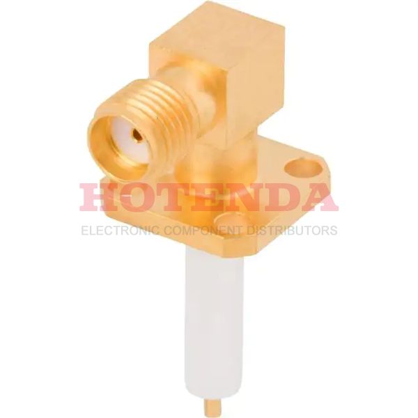 2960-6025 - Receptacle, Female Socket Threaded 50Ohm Bulk SMA Solder 1 Port Polytetrafluoroethylene (PTFE) -