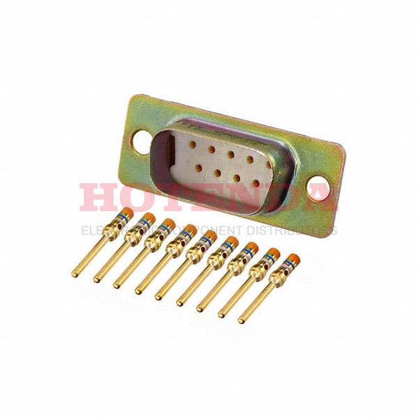 M24308/4-1F - CONNECTOR, D SUB, PLUG, 9POS