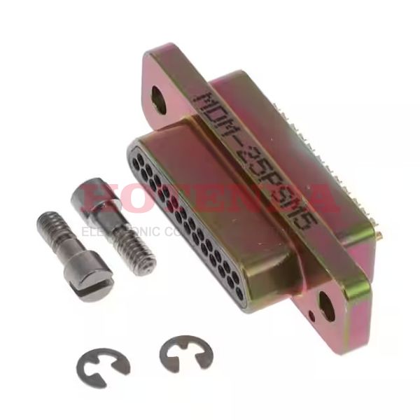 MDM-25PSM5 - CONN MICRO-D PLUG 25POS PNL MNT