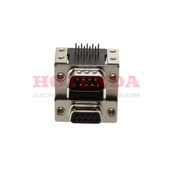 DPD-09-01-B2 - D-SUB DUAL PORT 9 WAY SOCKET/PLU