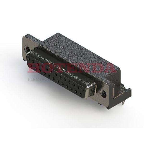 630-025-340-542 - 630 SERIES RIGHT ANGLE D-SUB REC