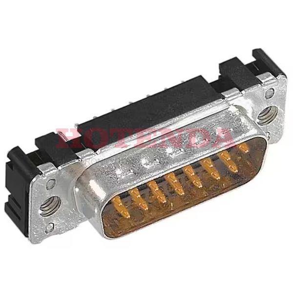 09653217703 - D-Sub Plug, Male Pins 25-Position Signal Solder 3 DB B Through Hole Copper Alloy Steel