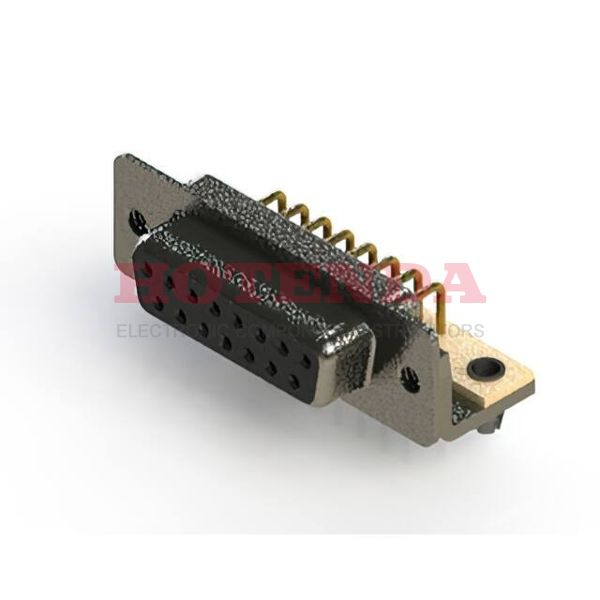 622-M15-260-BN3 - 622M SERIES RIGHT ANGLE D-SUB PL